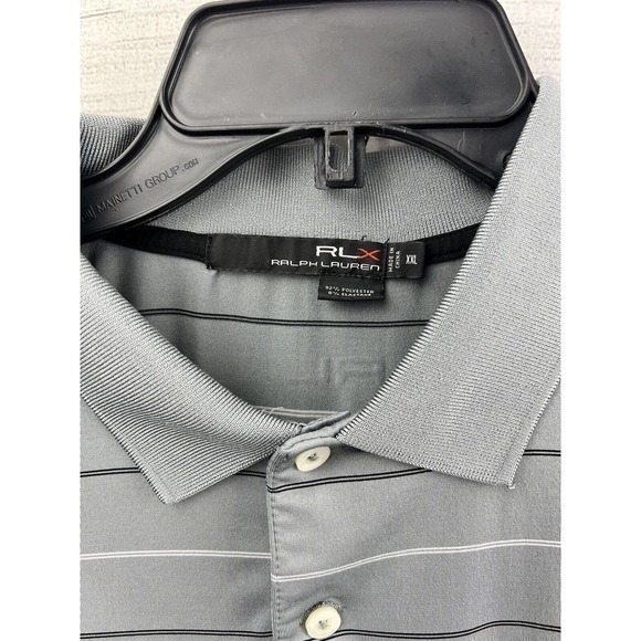 RLX Ralph Lauren Polo Shirt Mens 2XL Gray 2012 US Open The‎ Olympic Club Golf - Picture 4 of 9